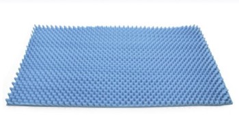 Mattress Overlay Eggcrate Foam Pad 33 x 72 x 3 Inch 13666005- Case/12